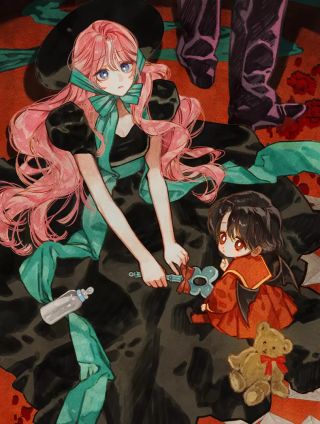 和死敌一起养龙崽,和死敌一起养龙崽漫画