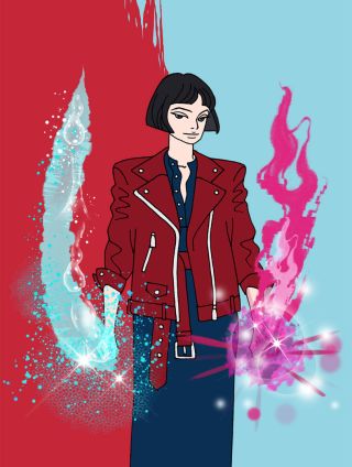 红蓝之眼,红蓝之眼漫画